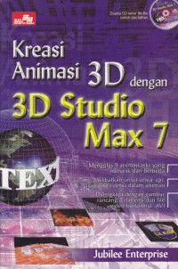 Image of KREASI ANIMASI 3D DENGAN 3D STUDIO MAX 7