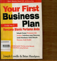 YOUR FIRST BUSINESS PLAN EDISI 3