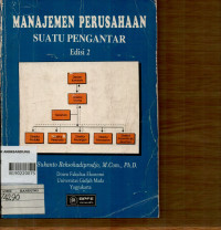 Image of MANAJEMEN PERUSAHAAN SUATU PENGANTAR edisi 2