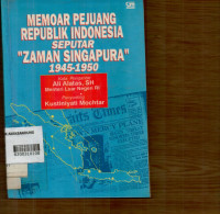 Image of MEMOAR REPUBLIK INDONESIA SEPUTAR 