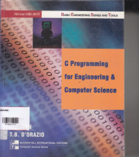 Image of C PROGRAMMING FOR ENGINEERING & COMPUTER SCIENCE