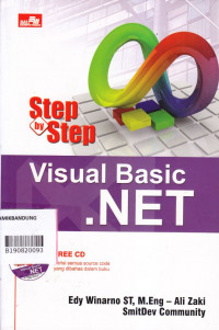 Image of STEP BY STEP VISUAL BASIC.NET