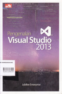 PENGENALAN VISUAL STUDIO 2013